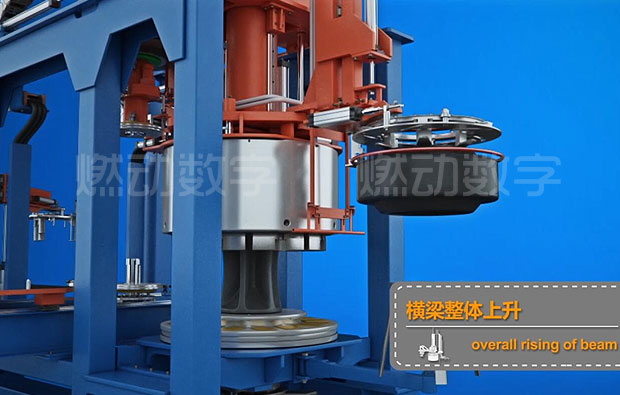 輪胎定型硫化設備三維演示動畫制作 輪胎定型硫化設備三維演示動畫制作