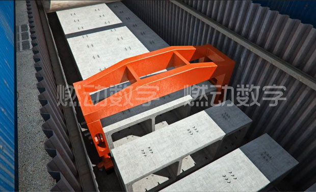 管廊預制拼裝工程及施工工法三維動畫制作 管廊預制拼裝工程及施工工法三維動畫制作