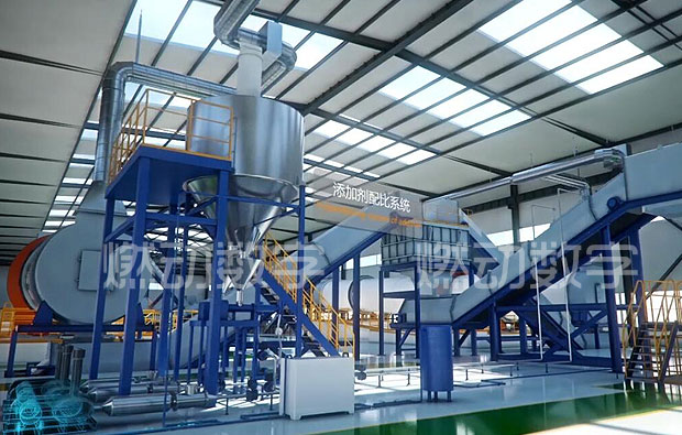 餐廚垃圾環保處理三維動畫演示 餐廚垃圾環保處理三維動畫演示